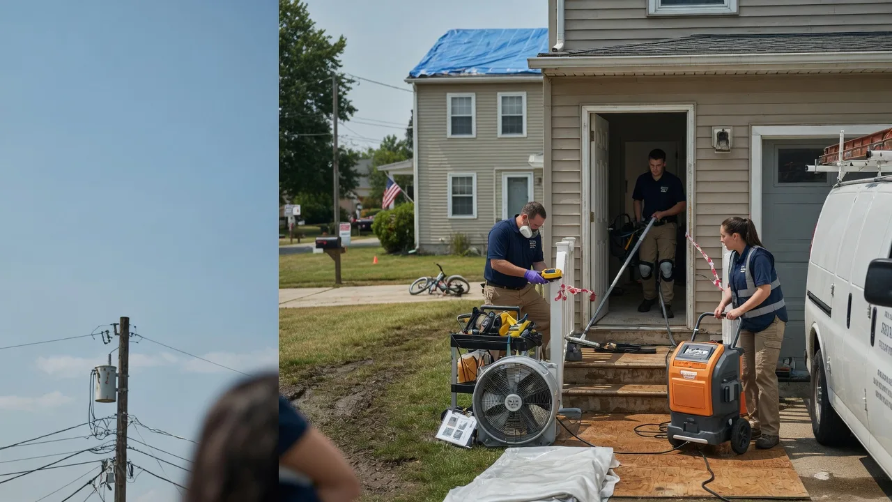 Water Damage Repair in Cuddy, PA near me